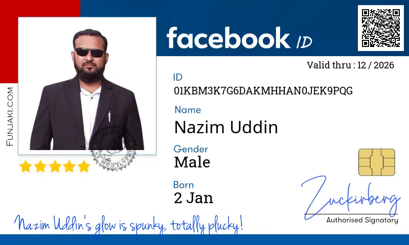 Facebook ID Card