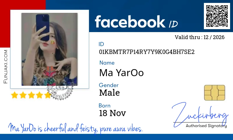 Facebook ID Card