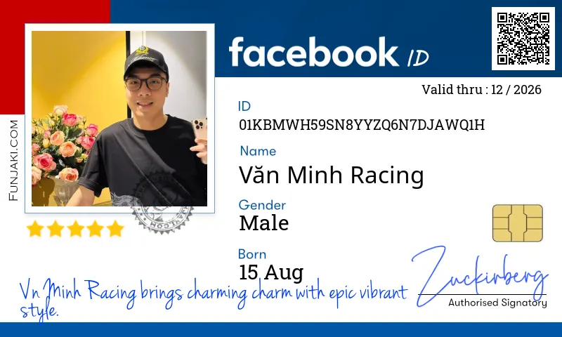 Facebook ID Card