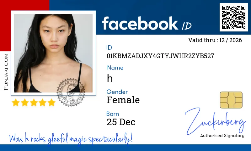 Facebook ID Card