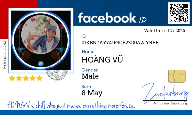 Facebook ID Card