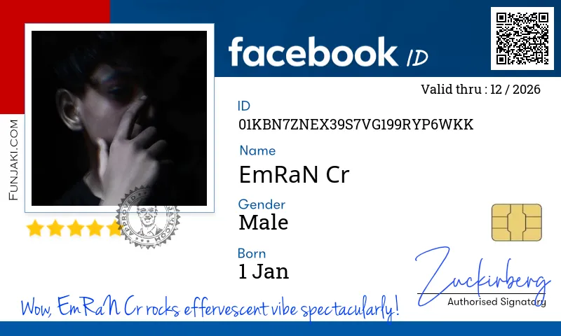 Facebook ID Card