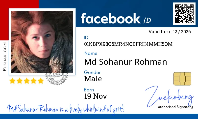 Facebook ID Card