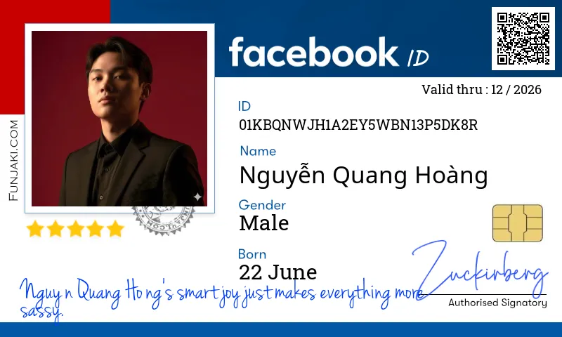 Facebook ID Card
