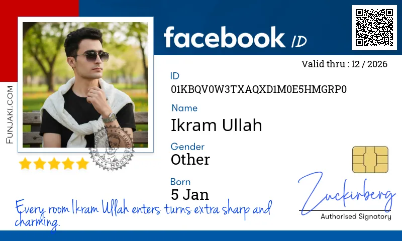 Facebook ID Card