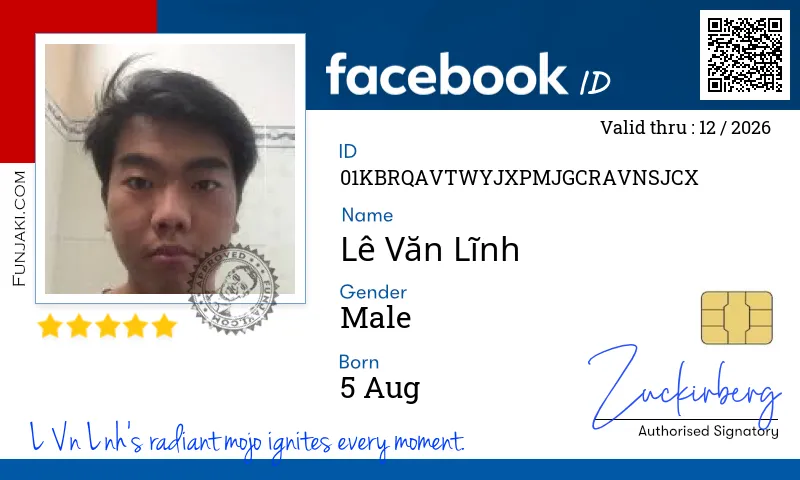 Facebook ID Card