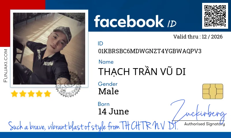 Facebook ID Card