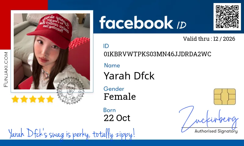Facebook ID Card