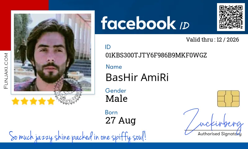 Facebook ID Card