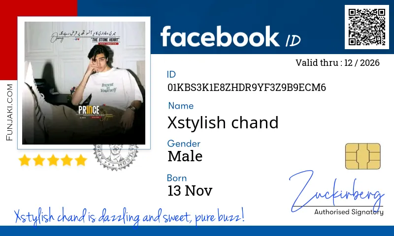 Facebook ID Card