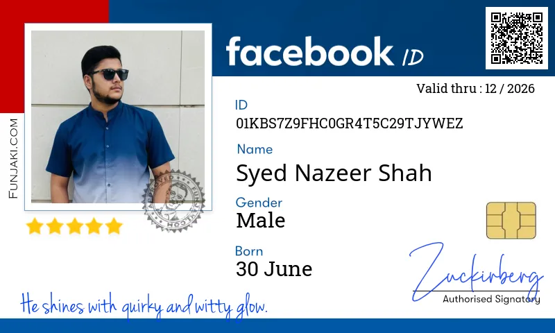 Facebook ID Card