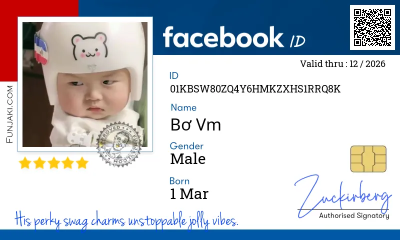 Facebook ID Card