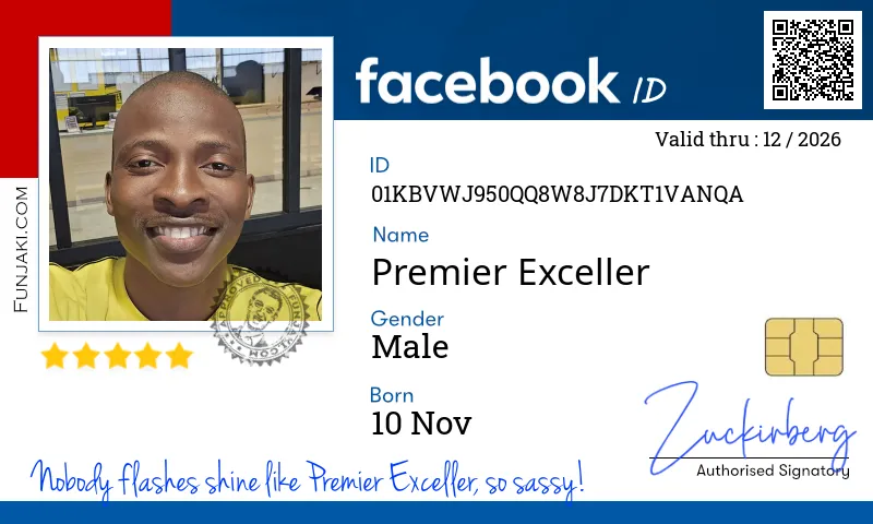 Facebook ID Card