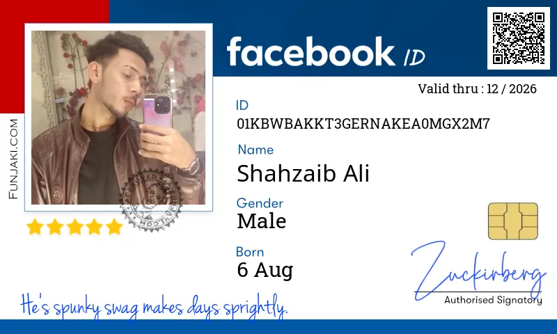 Facebook ID Card