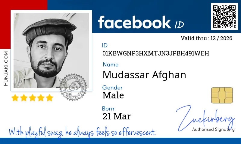 Facebook ID Card