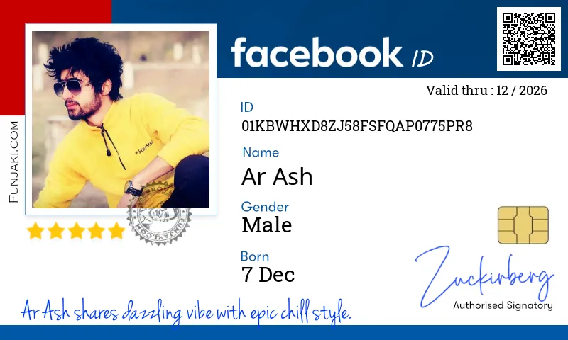 Facebook ID Card
