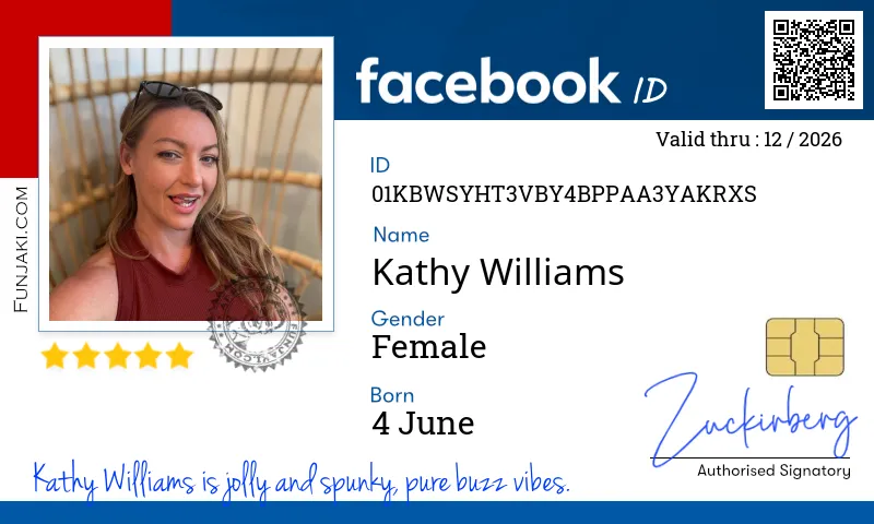 Facebook ID Card