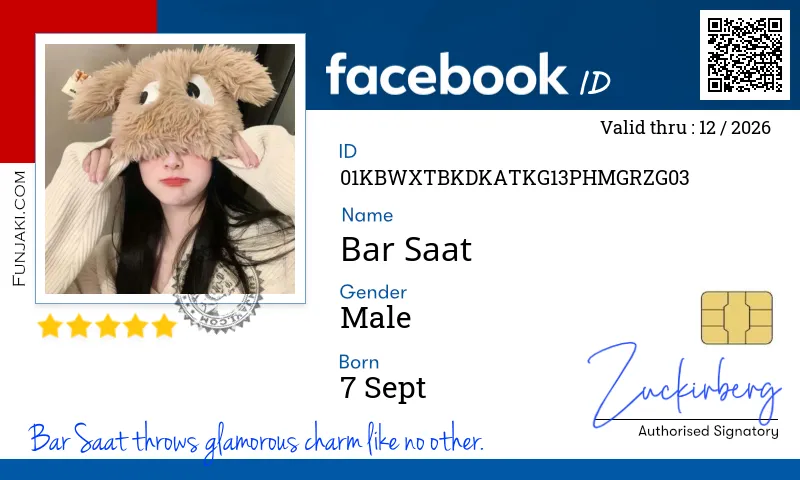 Facebook ID Card