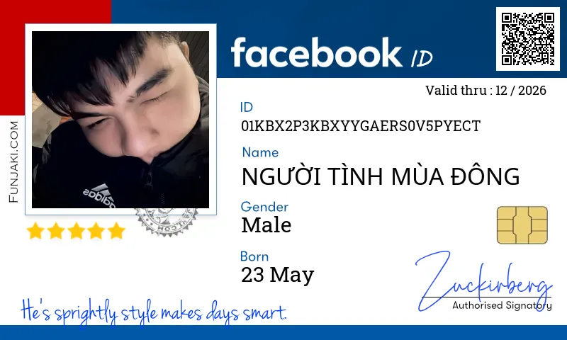 Facebook ID Card