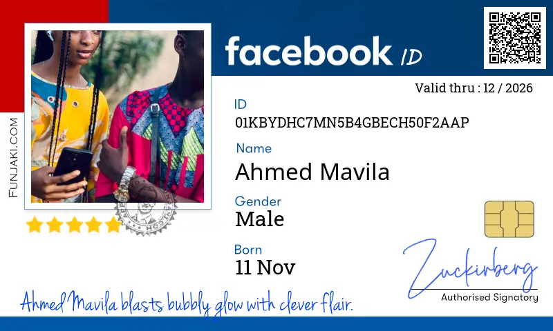 Facebook ID Card