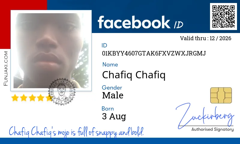 Facebook ID Card