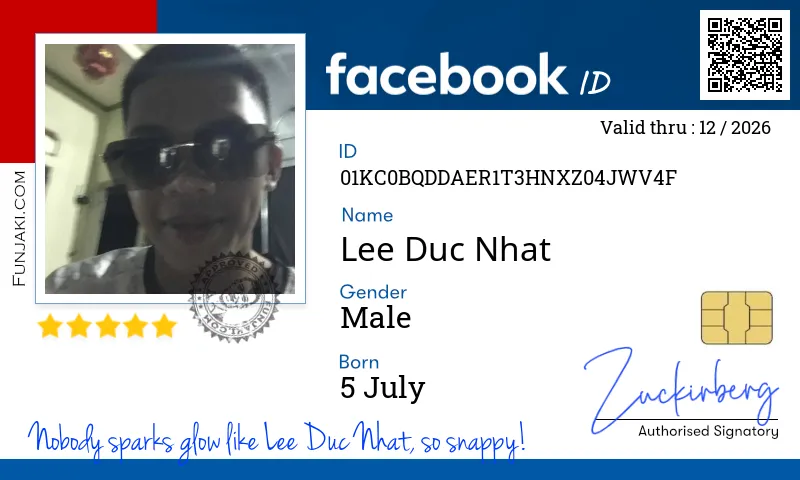 Facebook ID Card