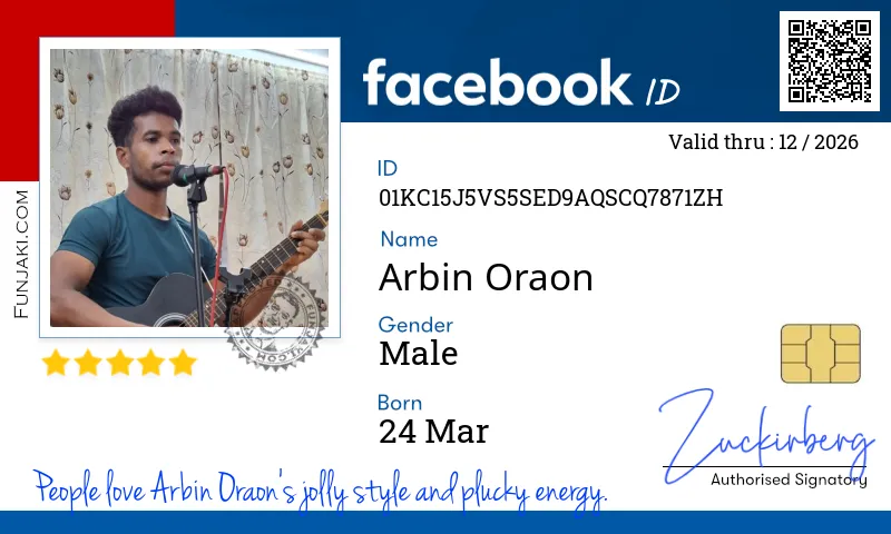 Facebook ID Card
