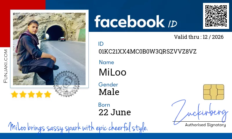 Facebook ID Card