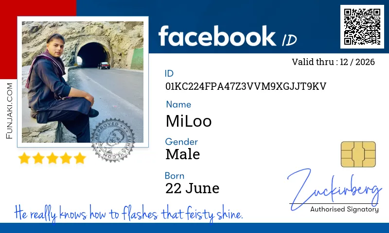 Facebook ID Card