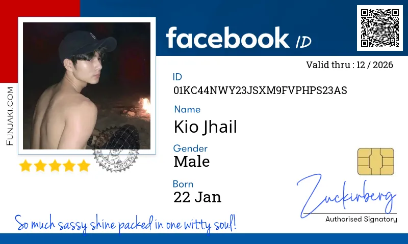 Facebook ID Card