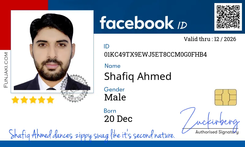 Facebook ID Card