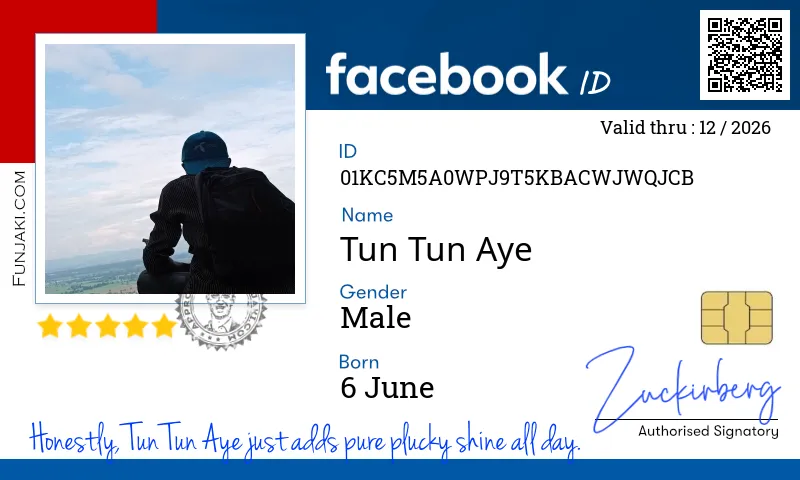 Facebook ID Card