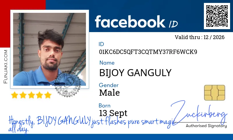 Facebook ID Card