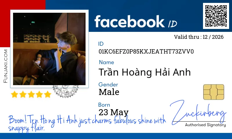Facebook ID Card