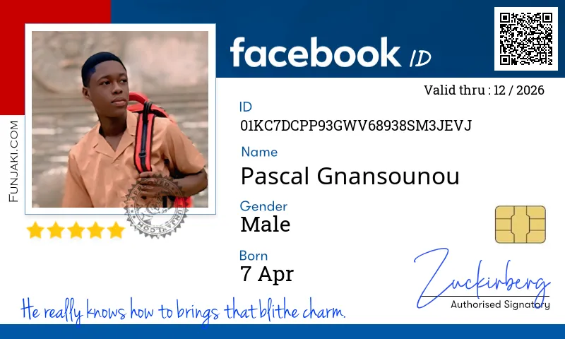 Facebook ID Card