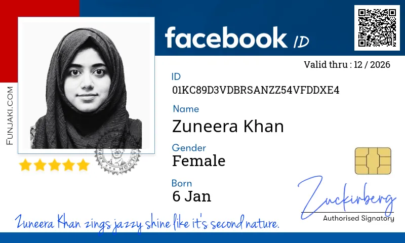 Facebook ID Card