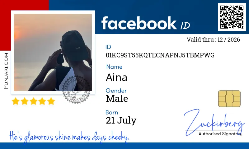 Facebook ID Card