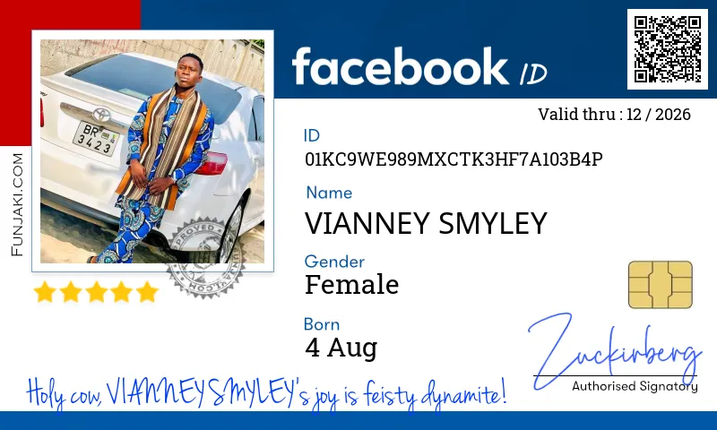 Facebook ID Card