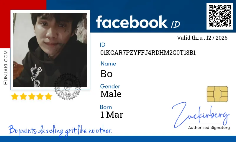 Facebook ID Card