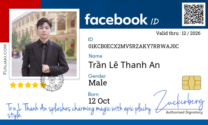 Facebook ID Card