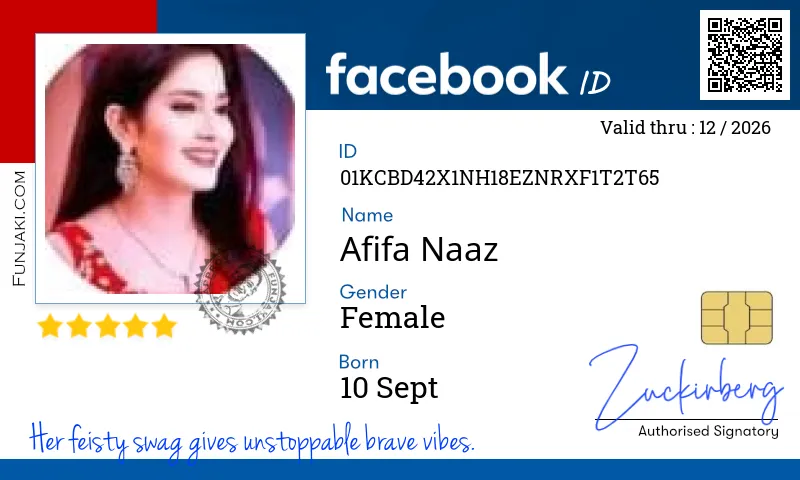 Facebook ID Card