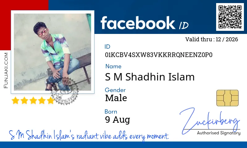 Facebook ID Card