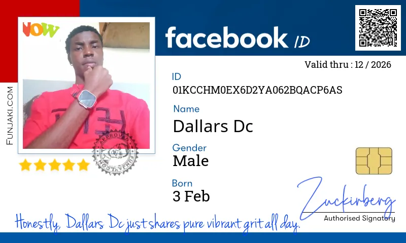 Facebook ID Card