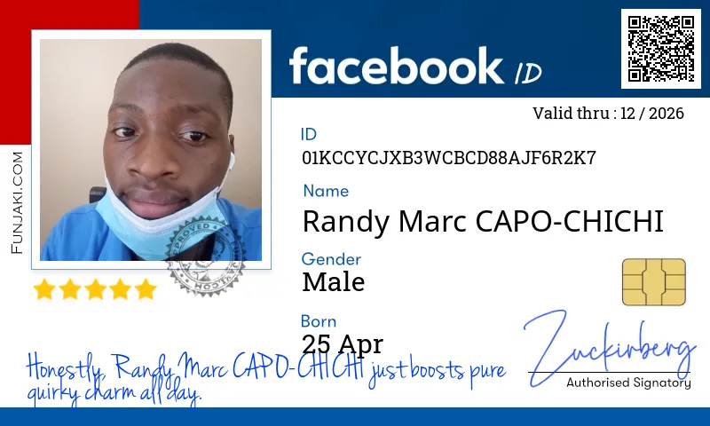 Facebook ID Card