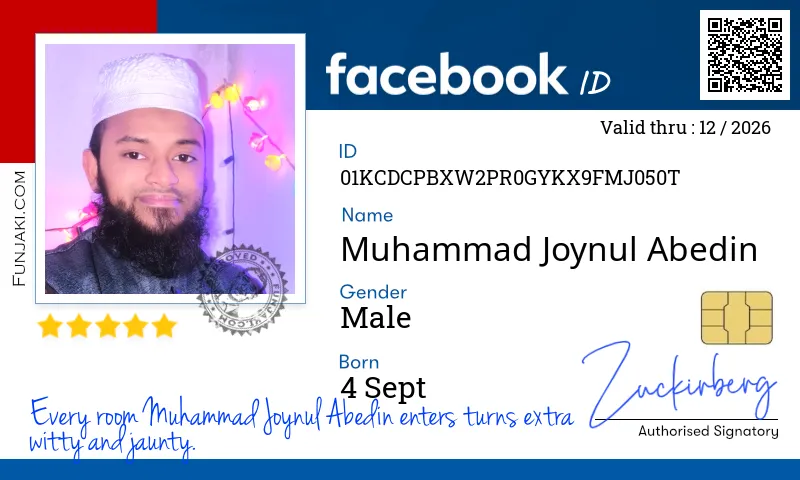 Facebook ID Card