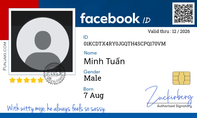 Facebook ID Card