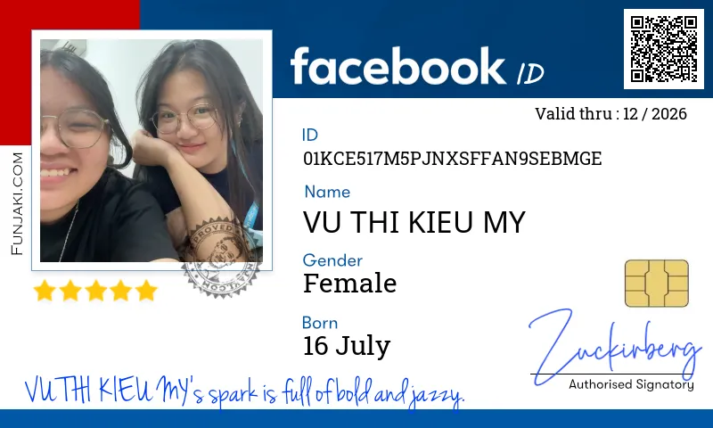 Facebook ID Card