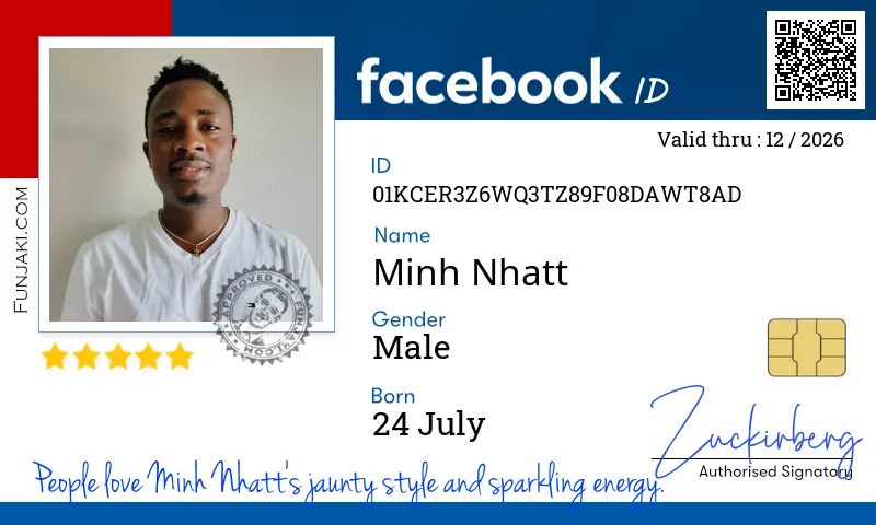 Facebook ID Card