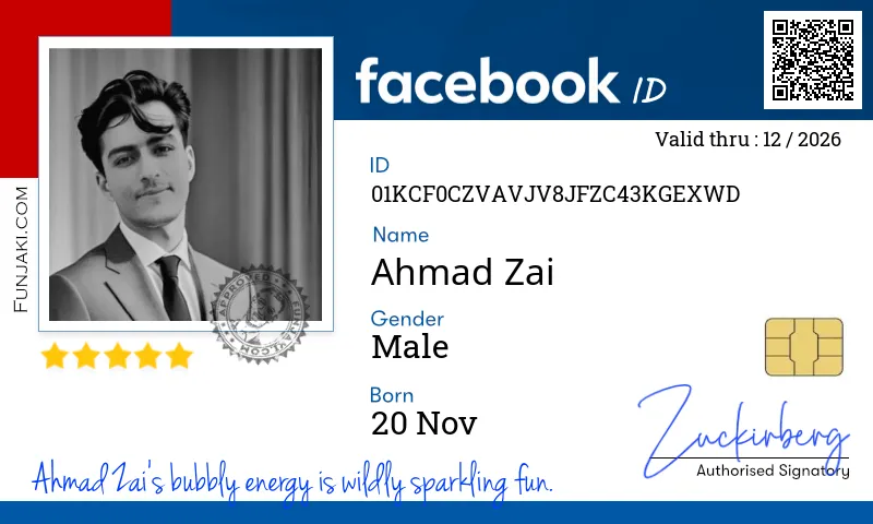 Facebook ID Card