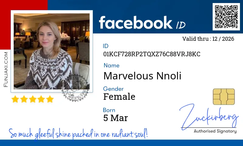 Facebook ID Card